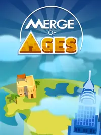 Merge of Ages - Click and Idle 2048 Town Tycoon Screen Shot 9