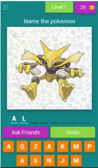 Pokemon - Quiz Screen Shot 0