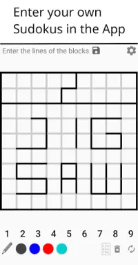 Jigsaw Sudoku Screen Shot 3