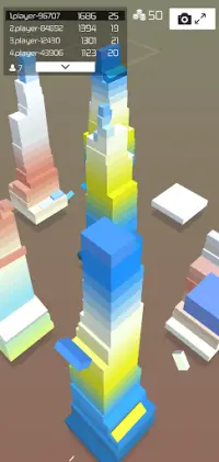 towerz.io - Tower Builder Multiplayer Game Screen Shot 4