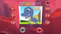 Дети Динозавры головоломки Screen Shot 0