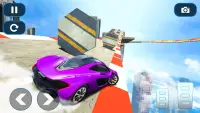 Mega Ramp Car Stunt Races Screen Shot 1