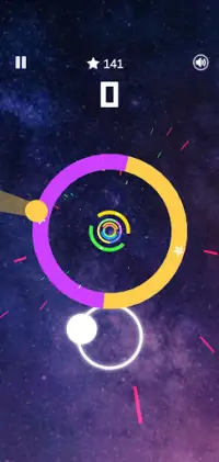 Color Loop 2 - Space Shooter Flying Ball EDM Game Screen Shot 3