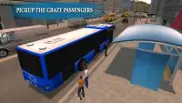 City Coach Bus Simulateur de conduite 2018 Screen Shot 1