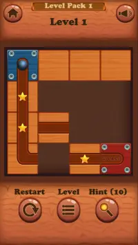 Unblock Roll Ball Puzzle Screen Shot 0