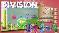 Division - Fun Number Division Math Game! Screen Shot 0