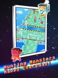 Hunting Skies - 怪獣を捕え Pixel World Screen Shot 9