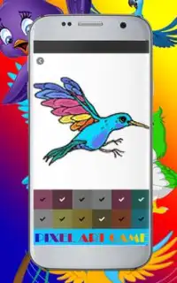 Bird Draw Color By Number Pixel Art 2018 Screen Shot 2