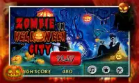 Zombie in Halloween City Screen Shot 0