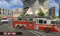 911 Fire Rescue Truck driver Screen Shot 2