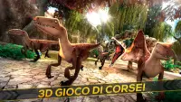 Dinosauro Giurassico - Simulatore di Corse Screen Shot 4