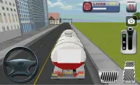 Dầu Truck Transporter 3D Screen Shot 3