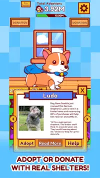 Rescue Pets Idle Corgi Clicker Screen Shot 2