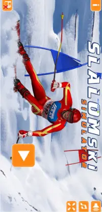 Slalom Ski Simulator Screen Shot 1