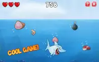 Shark Permainan Hungry Dash HD Screen Shot 1