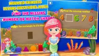 Mermaid Preschool Math Games Screen Shot 3