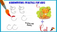 Handwriting practice for kids Screen Shot 2