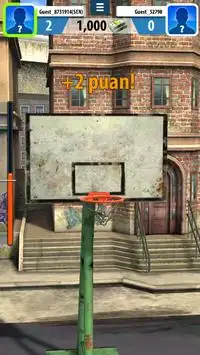 Basketball Game Score Stars Screen Shot 1