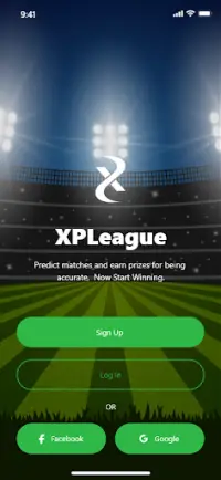XPLeague - Football Leagues Score Prediction Screen Shot 0