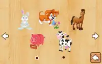 Animal Puzzles for Kids 2 Screen Shot 1