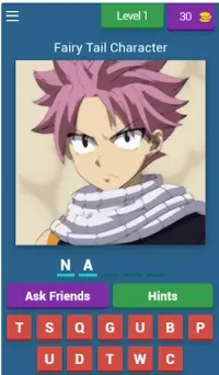 Fairy Tail Quiz Screen Shot 0