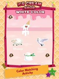Learning Colors Ice Cream Shop - Color Name Games Screen Shot 3