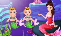 Cô gái trò chơi Mermaid bé Screen Shot 7