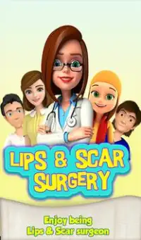 Lábios jogos cirurgia cirurgião simulador plástico Screen Shot 14