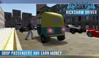 Tuk Tuk Rickshaw City Drive 3D Screen Shot 5