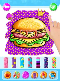 Food Coloring Game - Learn Colors Screen Shot 9