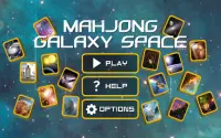 Mahjong Galaxy Space: astronomy mahjongg solitaire Screen Shot 16