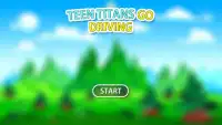 titans and robin driving - Race The heroes Screen Shot 1