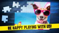 Welpen-Hunde-Puzzlespiele Screen Shot 4