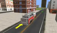 Fire Fighter Truck Rescue 3D Screen Shot 18