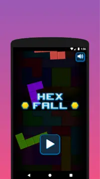 Hex fall Screen Shot 0