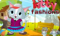 귀여운 키티 스타일링 - 애완 동물 게임 Screen Shot 0
