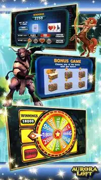 Land of Fortune Free Slots Screen Shot 1