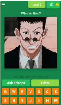 Hunter x Hunter Quiz! Screen Shot 2