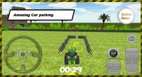 3D Tractor Car Parking Screen Shot 1