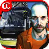 Prison Bus Driver Transport3D