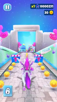 Unicorn Run: Juegos de Correr Screen Shot 4