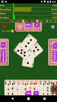 Hearts (Offline Multiplayer Card Game) Screen Shot 0