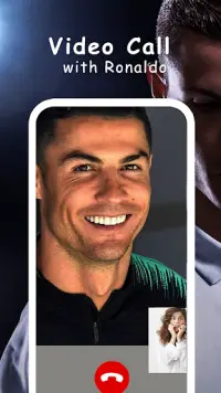 Ronaldo Video Call: Prank Call Screen Shot 4