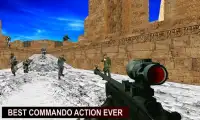 Sniper combattimento moderno assassinio squadra Screen Shot 4
