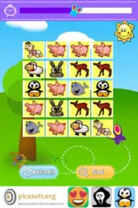 Animal Matching Game for Kids Screen Shot 1