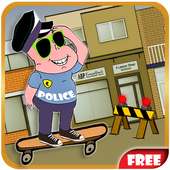 ★★Clarence★★ Skater - Cops