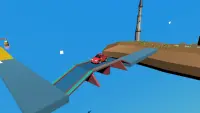 Stunt Car Cartoon Game Screen Shot 4