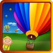 Dia crianças balão de ar