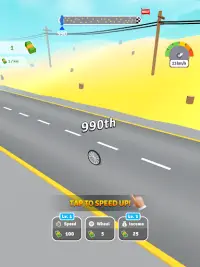 Wheel Merge Race Screen Shot 6