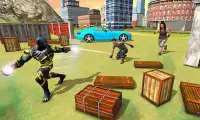 Black Superhero Panther Grand City Survival Screen Shot 3